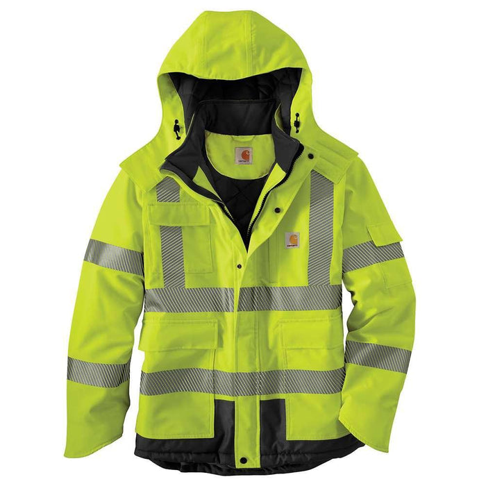 Carhartt Mens Hi Vis Class 3 Sherwood Jacket Big Sizes