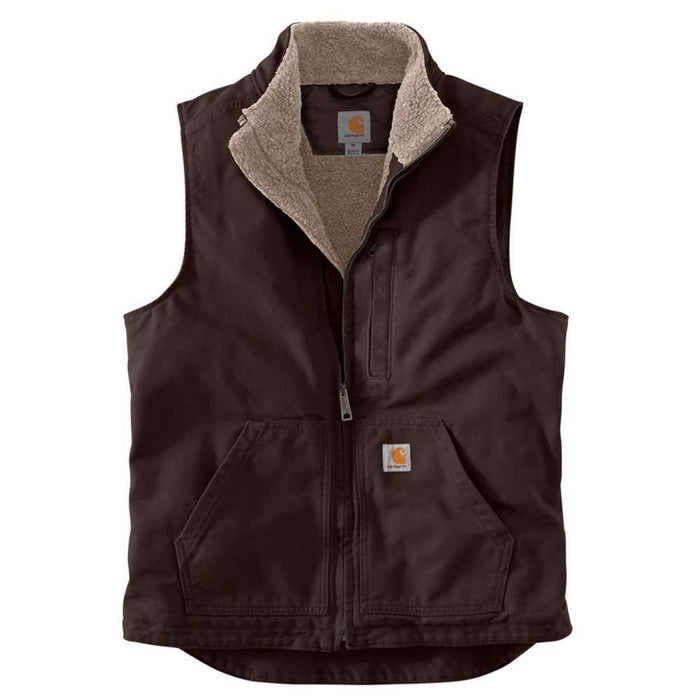 Carhartt Mens Sherpa Lined Mock Neck Vest Big and Tall Sizes