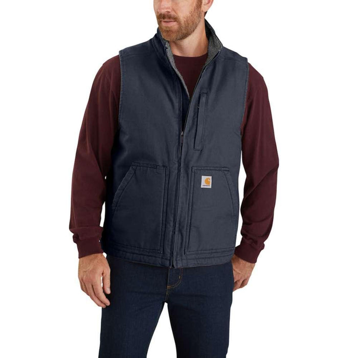 Carhartt Mens Sherpa Lined Mock Neck Vest Big and Tall Sizes