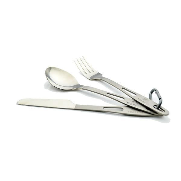 Toaks Titanium 3 Piece Cutlery Set