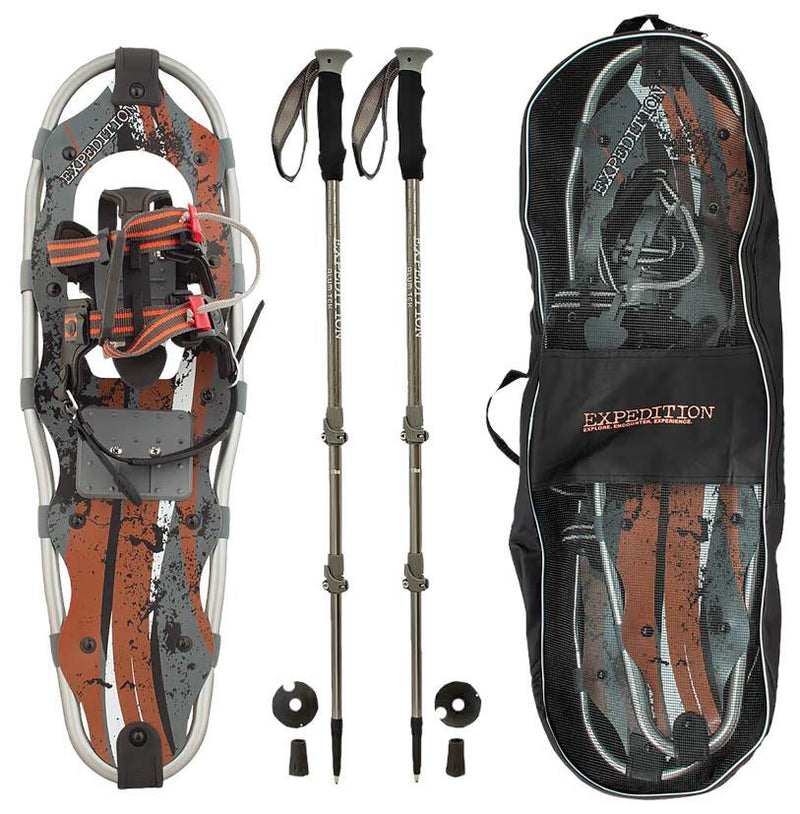 Snowshoes Truger Trail II 30 Snowshoe Kit with Poles and Bag