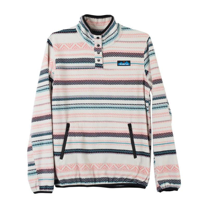 Kavu Womens Cavanaugh Snap Neck Pullover