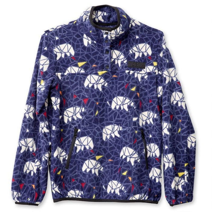 Kavu Womens Cavanaugh Snap Neck Pullover