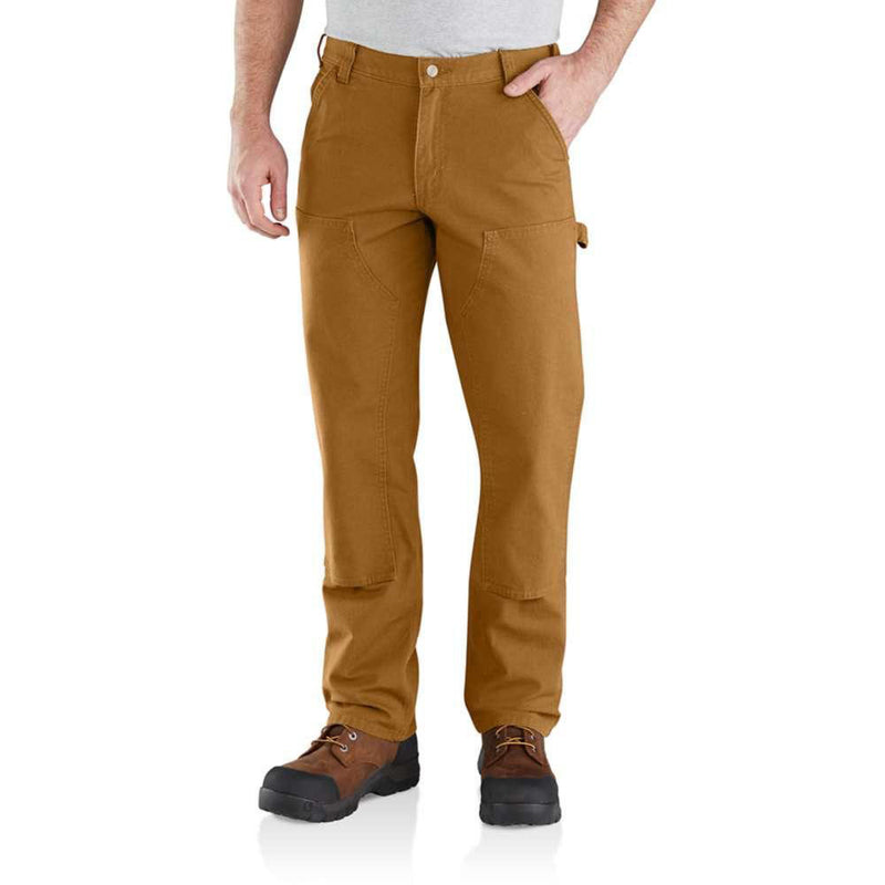 Men's Utility Double-Knee Work Pant - Relaxed Fit - Rugged Flex - Duck | Carhartt Brown