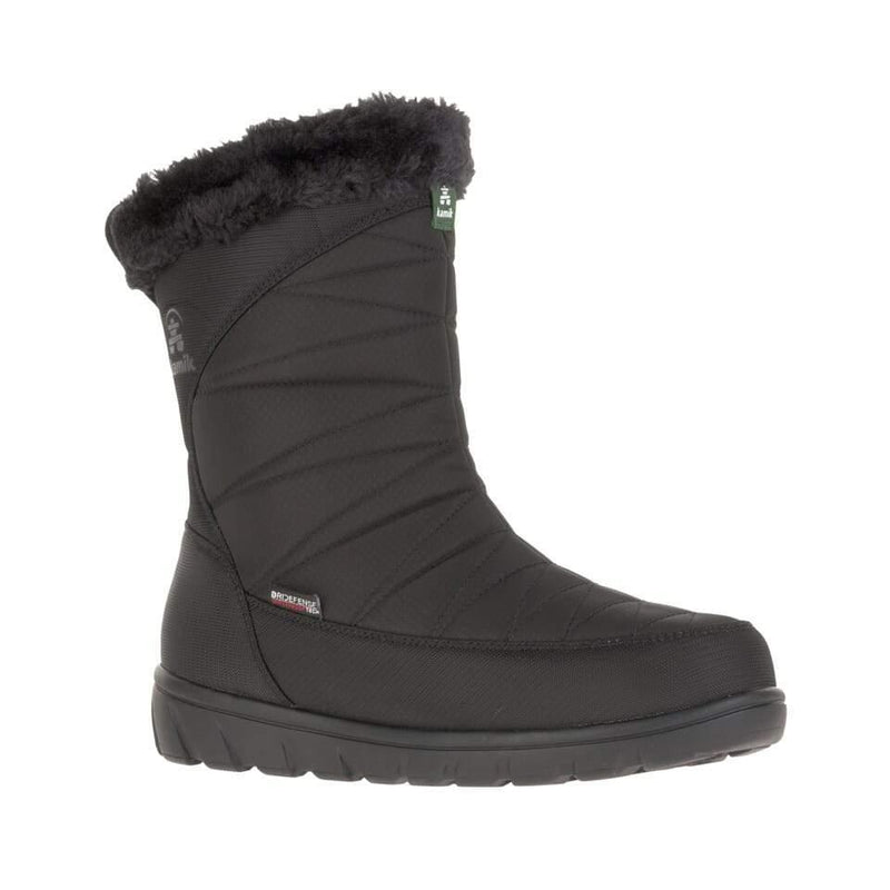 Women's Hannah Zip Wide Winter Boots | Black