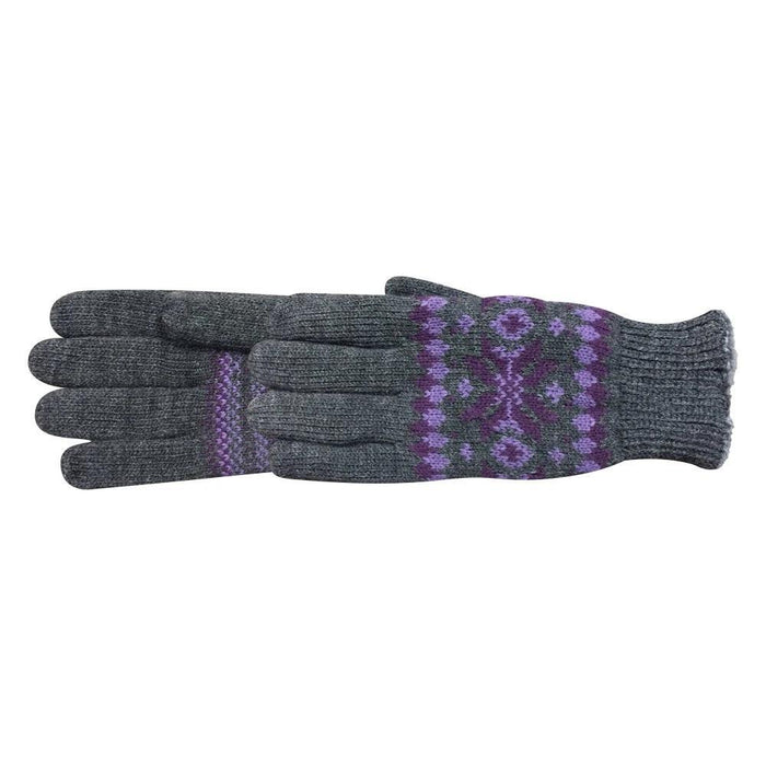 Manzella Womens Crystal Knit Gloves