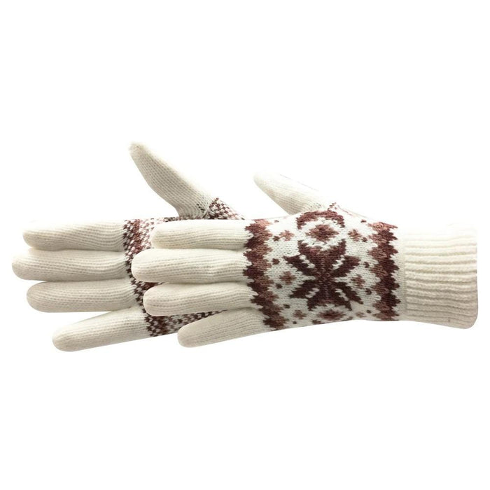 Manzella Womens Crystal Knit Gloves