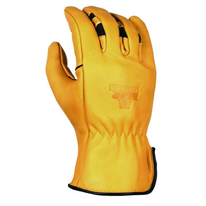 Bear Knuckles Double Wedge Fleece Lined Water Resistant Cowhide Driver Gloves