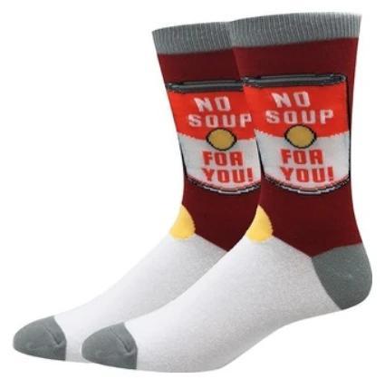 No Soup For You Socks