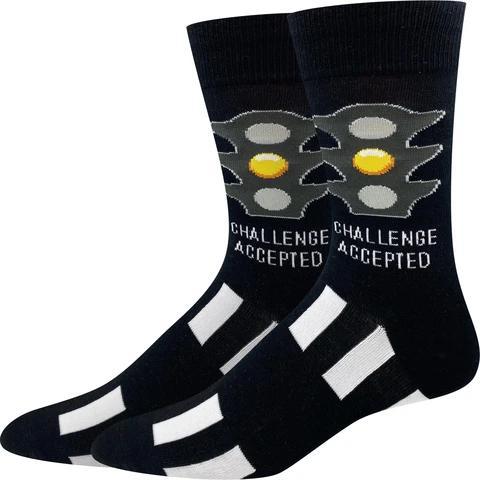 Sock Harbor Challenge Accepted Socks