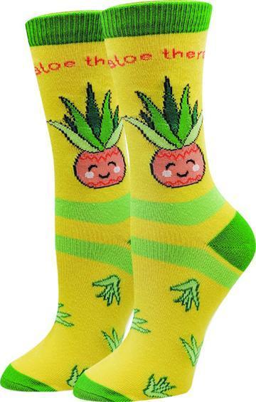 Sock Harbor Womens Aloe There Socks