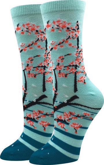 Sock Harbor Womens Cherry Blossom Socks