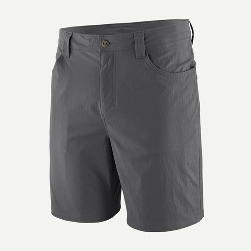 Gray shorts on a white background