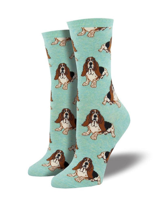 Socksmith Womens Nothing But a Hound Dog Socks