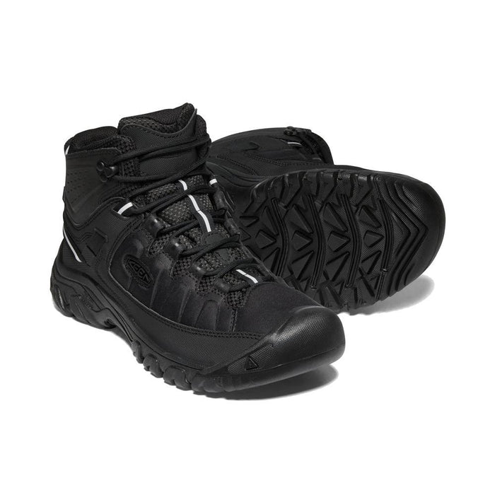 Keen Mens Targhee Exp Waterproof Mid Boot in Black