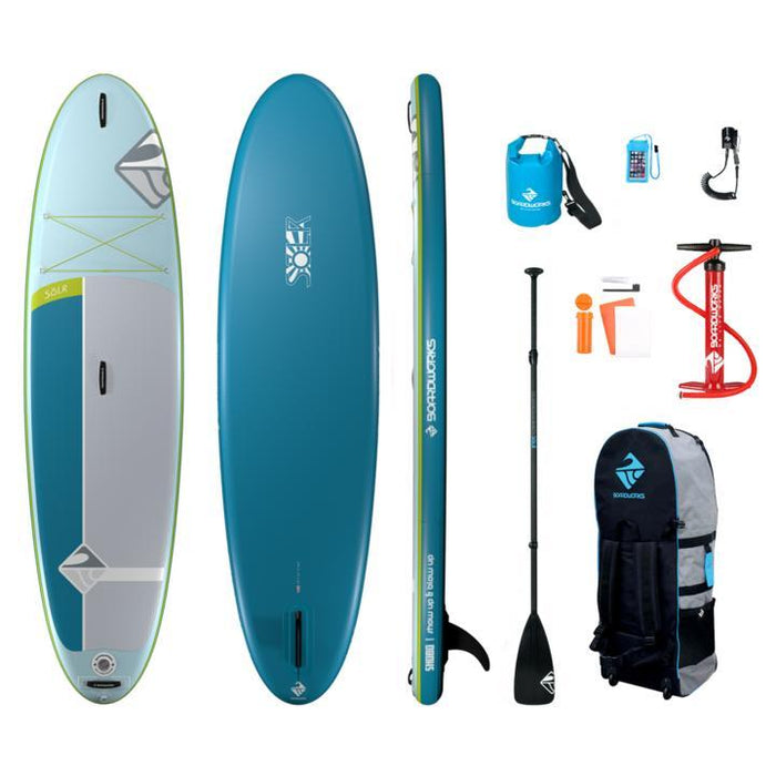 Boardworks Solr 10'6 Inflatable SUP  Paddle Package