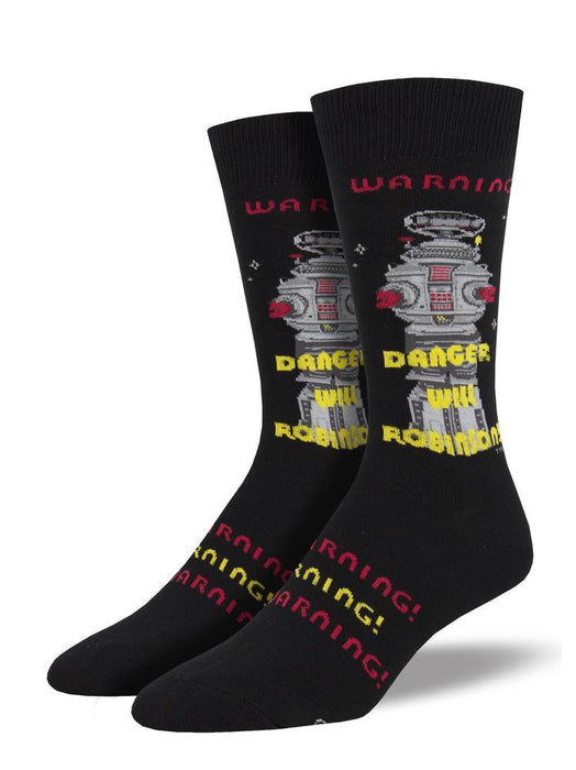 Socksmith Mens Danger Will Robinson Socks