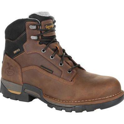 Men's 6" Eagle One Steel Toe Waterproof EH Boot | Brown