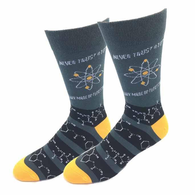 Bigfoot Sock Co. Never Trust Atoms Socks