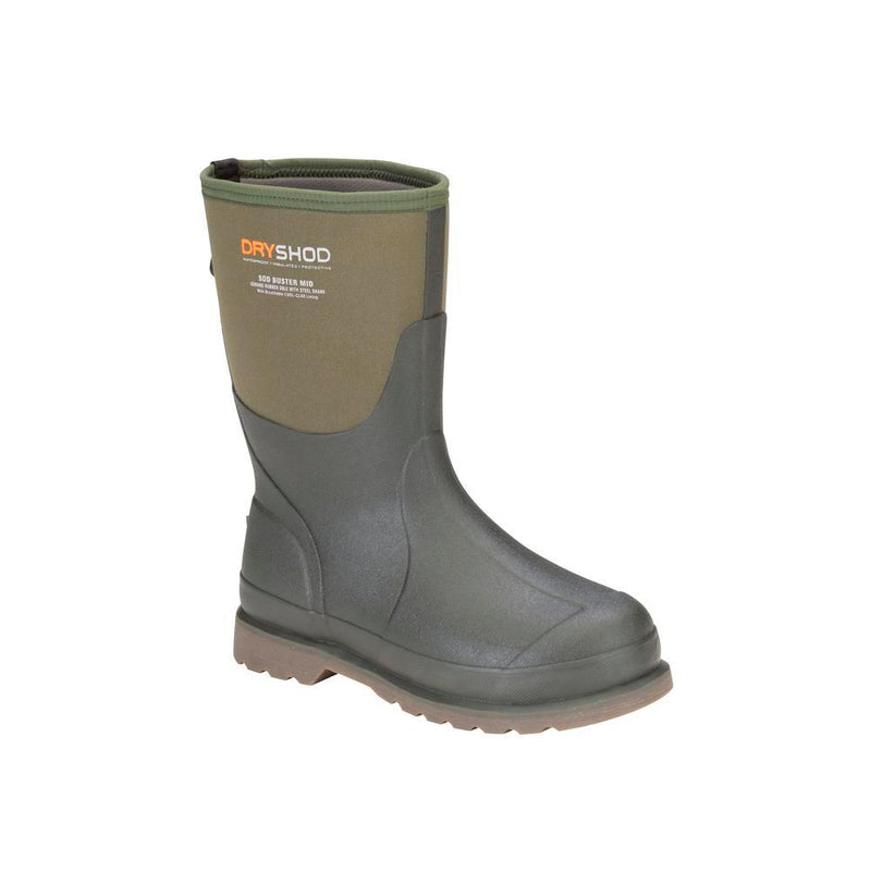 Men's Sod Buster Mid Garden Boot | Moss And Grey