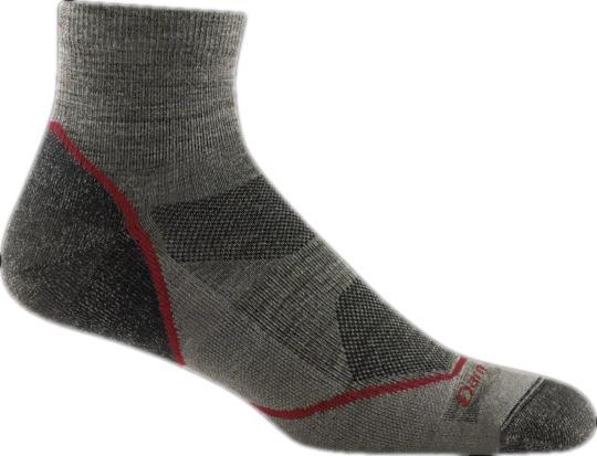 Darn Tough Mens Light Hiker Quarter Sock