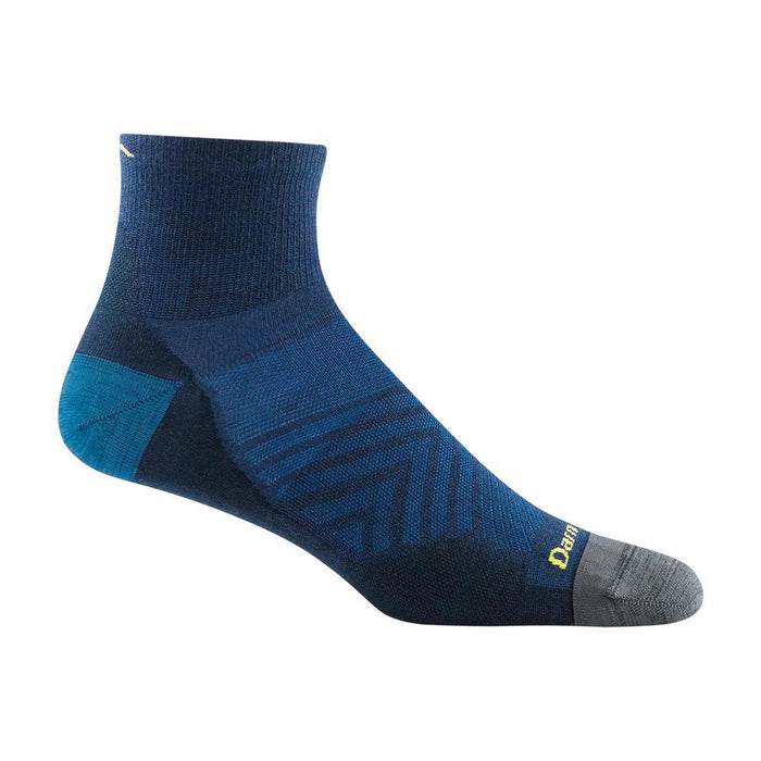 Darn Tough Mens Run Ultralight No Cushion Quarter Sock