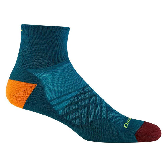 Darn Tough Mens Run Ultralight Cushion Quarter Sock