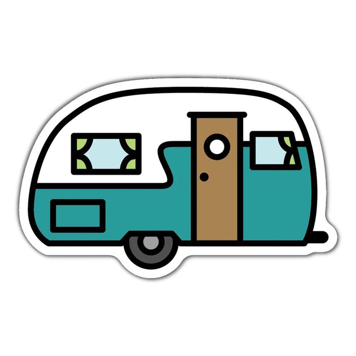 Stickers Northwest Retro Camper Sticker