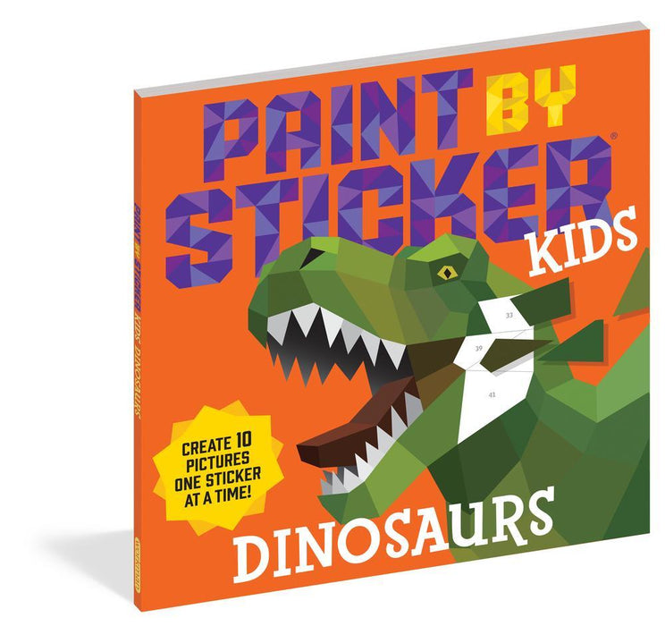 Paint By Stickers Kids Dinosaurs