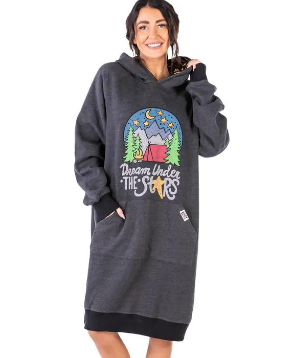 Lazy One Women's Dream Under the Stars Sleep Hoodie