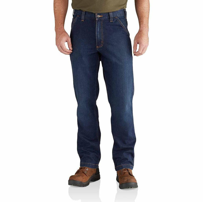 Carhartt Mens Rugged Flex Relaxed Fit Dungaree Jean