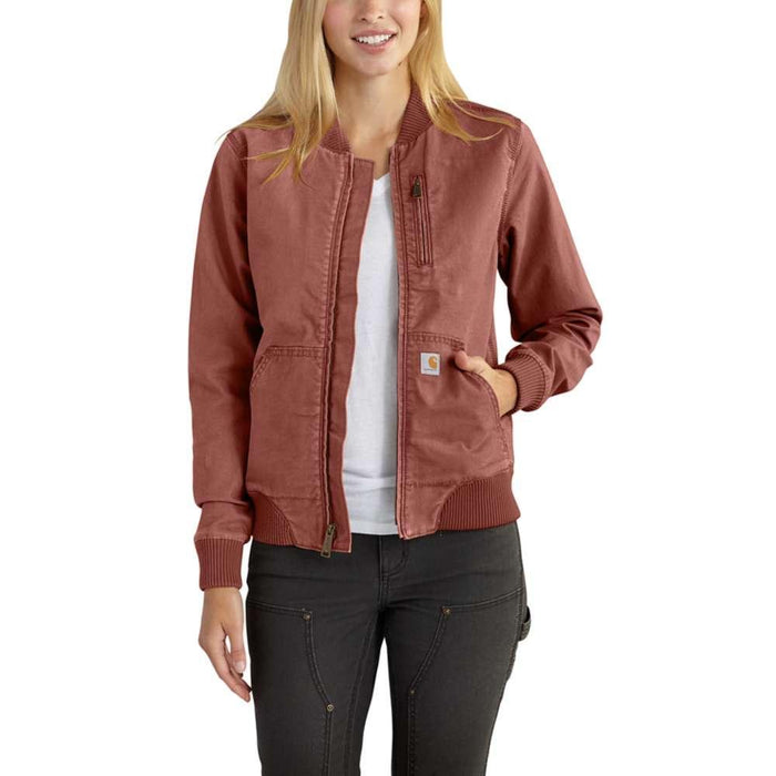 Carhartt Womens Rugged Flex Relaxed Fit Canvas Jacket