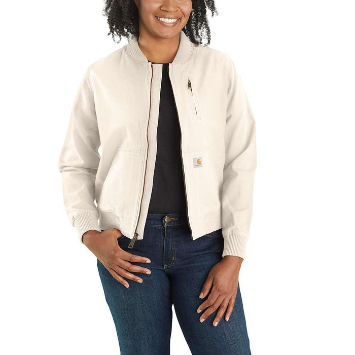 Carhartt Womens Rugged Flex Relaxed Fit Canvas Jacket