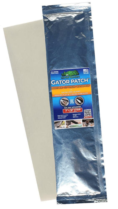 Gator Patch Marine Keel Guard 3x18inch Fiberglass Polyester Patch