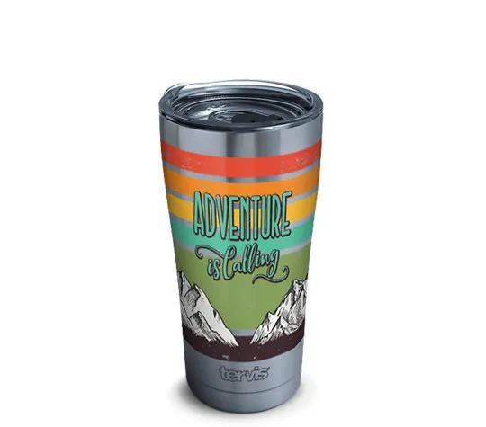 Tervis 20oz Adventure Is Calling Stainless Tumbler