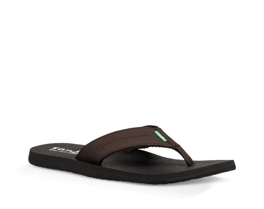 Sanuk Mens Beer Cozy Coaster Flip Flop