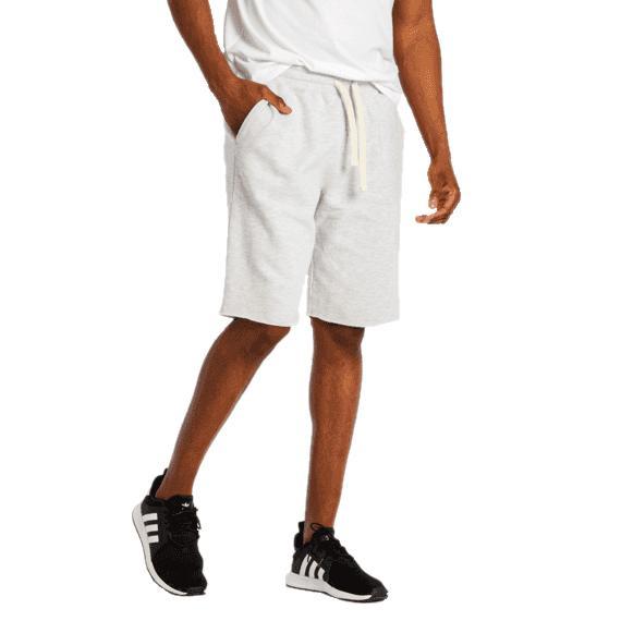 Men's Light Heather Grey Simply True Fleece Shorts