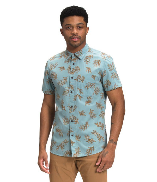 The North Face Mens Baytrail Pattern Short Sleeve Shirt