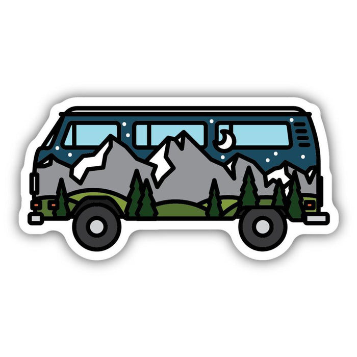 Stickers Northwest Mountain Vanscape Sticker