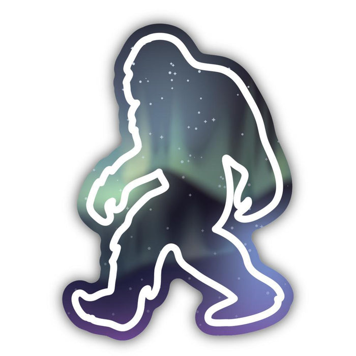 Stickers Northwest Northern Lights Sasquatch Sticker