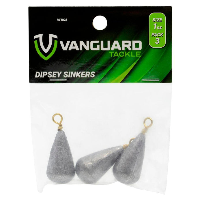 Vanguard Dipsey Sinkers Pack of 3