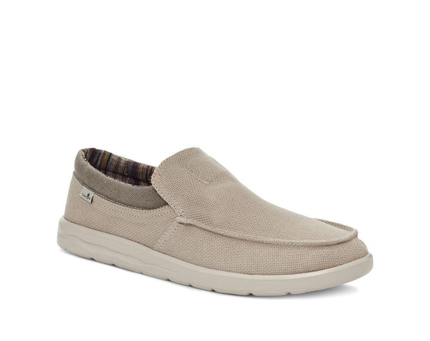 Sanuk Mens Hi Bro Lite Hemp Slip On Shoe