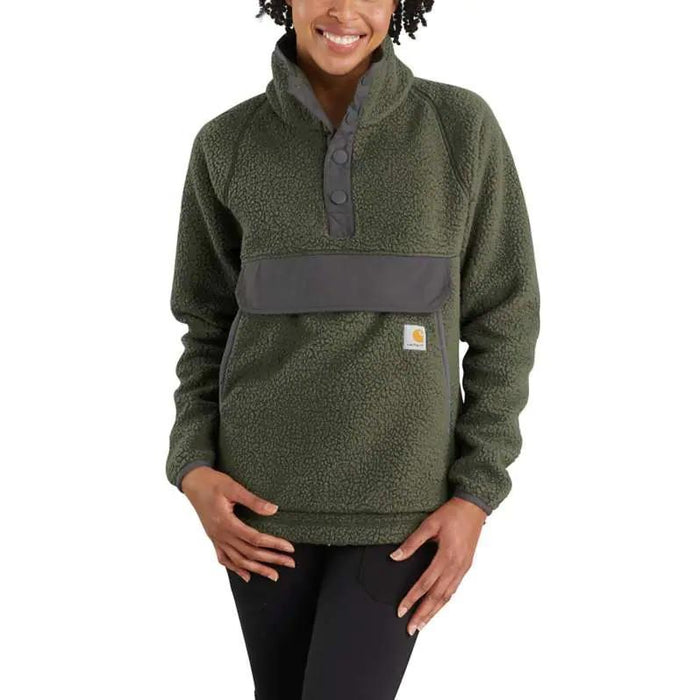 Carhartt Womens Quarter Snap Fleece Jacket