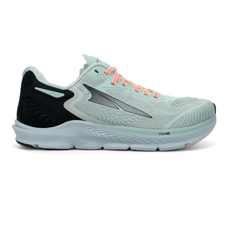 Altra Womens Torin 5 Running Shoe Grey and Coral
