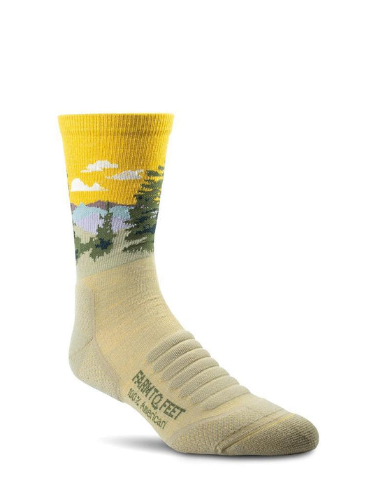 Farm to Feet Cascade Locks Light Cushion Three Quarter Crew Socks