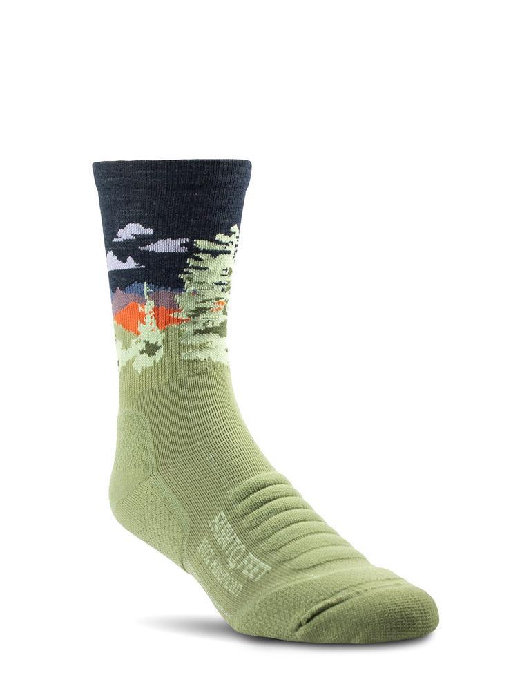 Cascade Locks Light Cushion Three Quarter Crew Socks