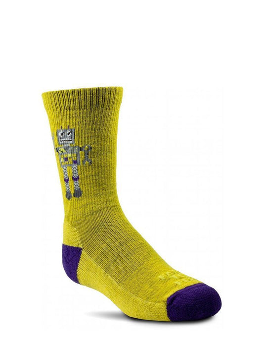 Farm to Feet Kids Robot Crew Socks