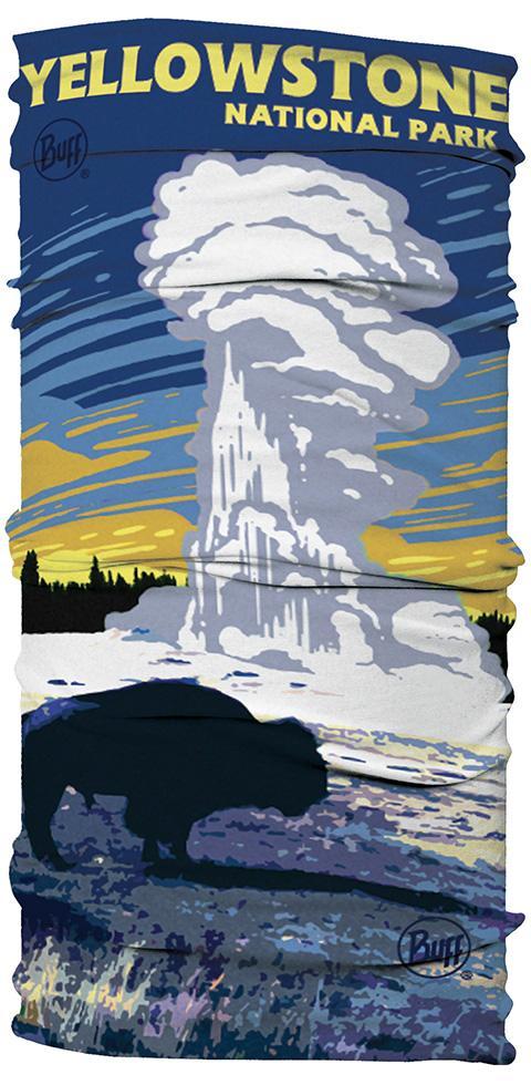 Coolnet UV Multifunctional Neckwear | National Parks Yellowstone
