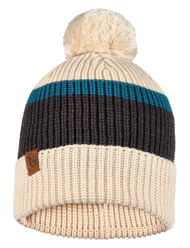 Buff Knitted Beanie | Elon Cru