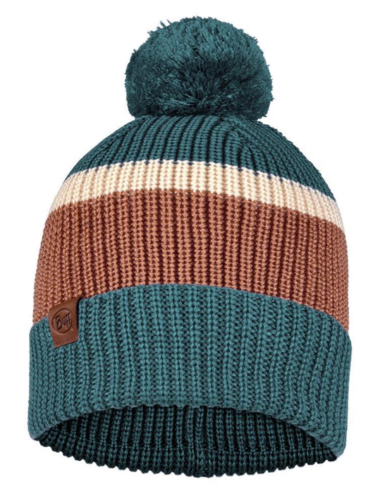 Buff Knitted Beanie Elon Dusty Blue